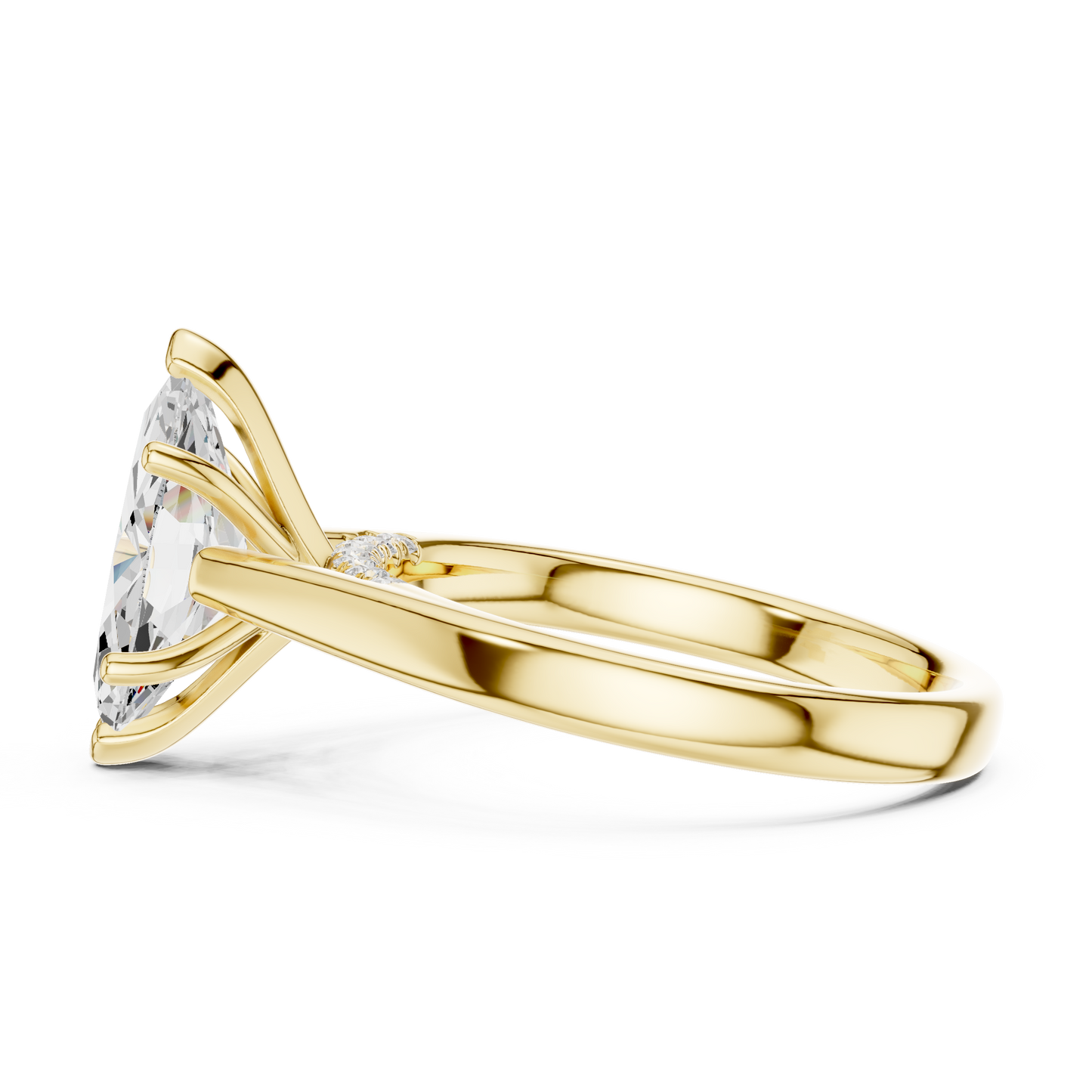 marquise-14k yellow gold|marquise-18k yellow gold