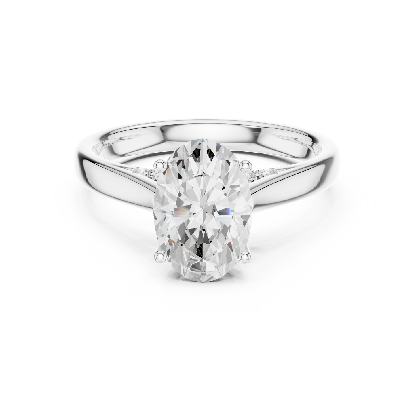 oval-14k white gold|oval-18k white gold|oval-platinum