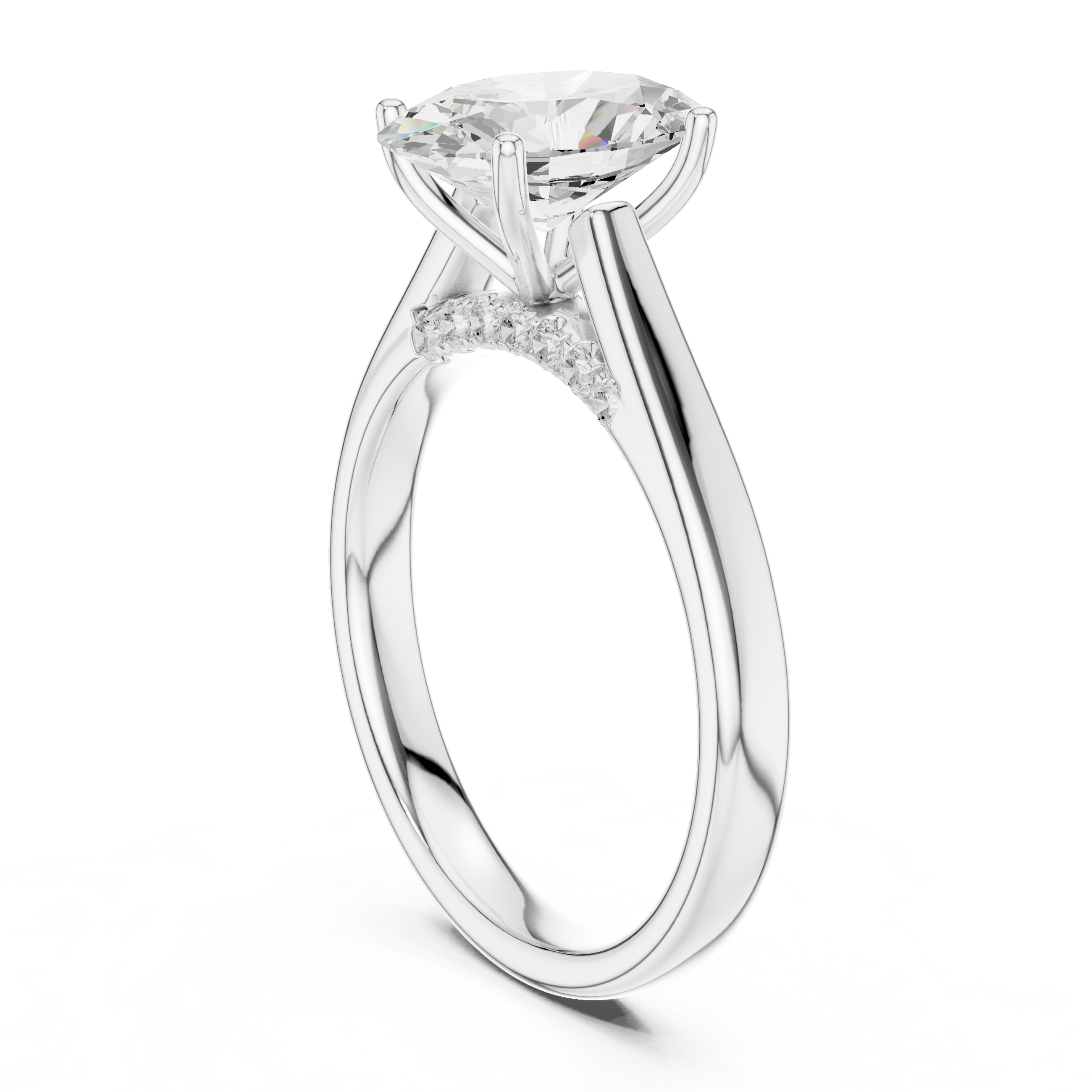 oval-14k white gold|oval-18k white gold|oval-platinum