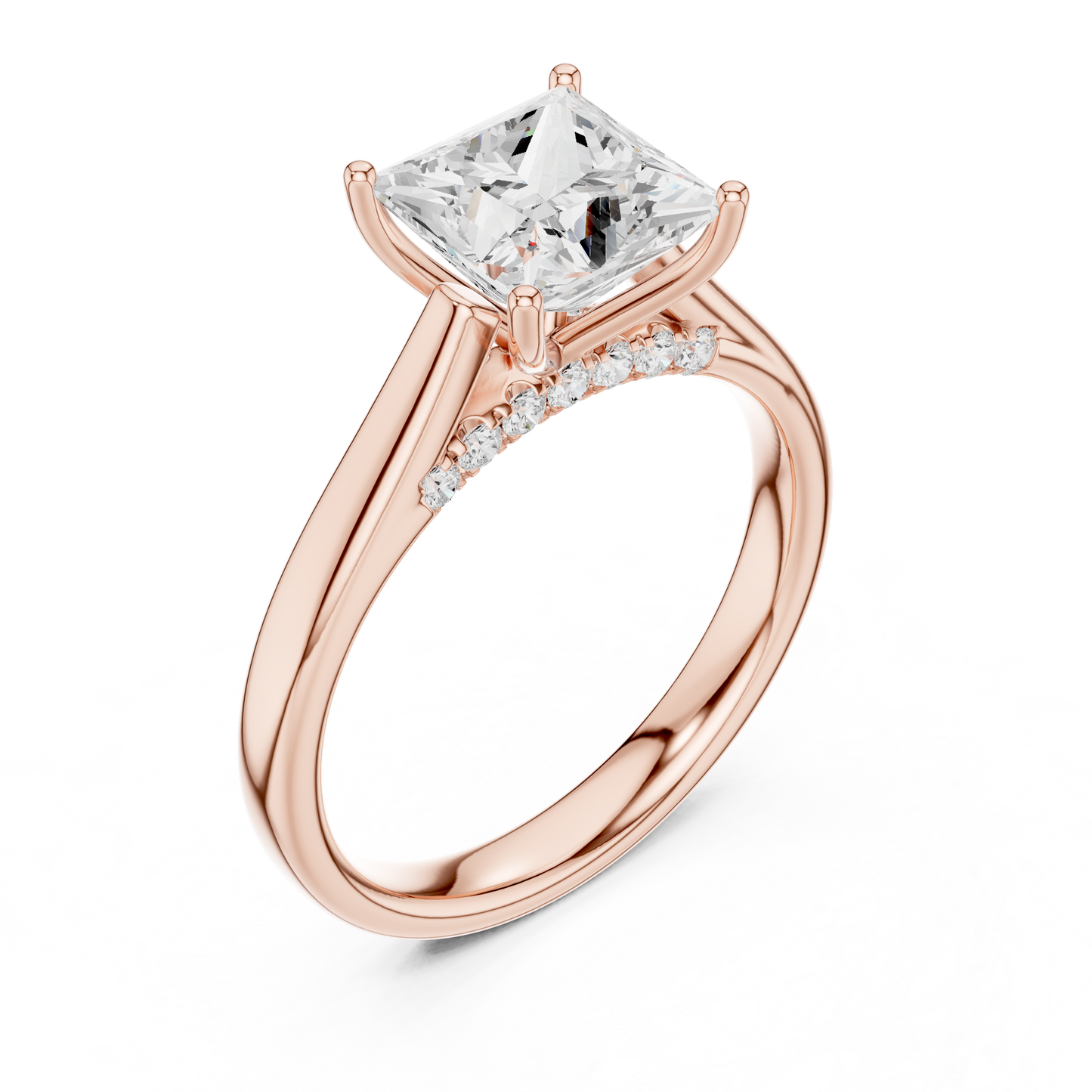 princess-14k rose gold|princess-18k rose gold