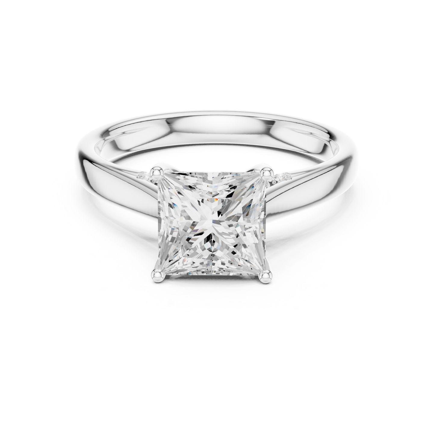 princess-14k white gold|princess-18k white gold|princess-platinum