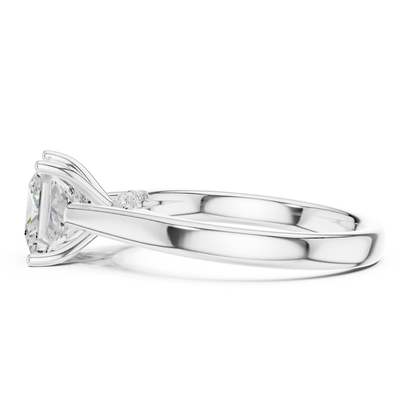 princess-14k white gold|princess-18k white gold|princess-platinum