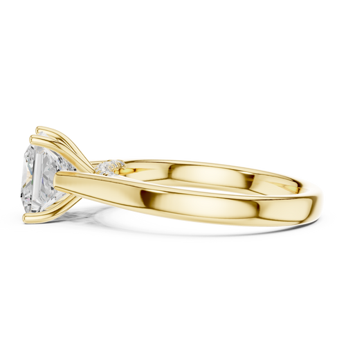 Load image 1 in gallery view. princess-14k yellow gold|princess-18k yellow gold
