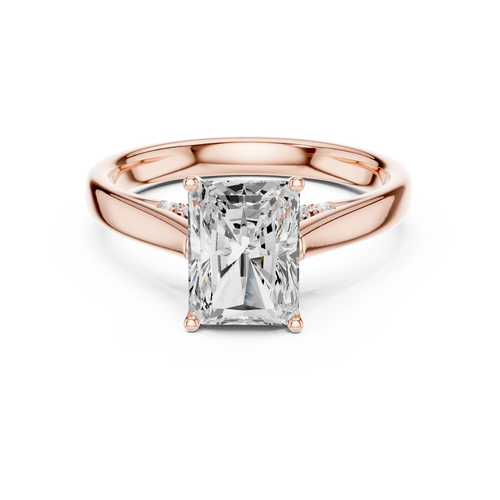 Load image 1 in gallery view. radiant-14k rose gold|radiant-18k rose gold