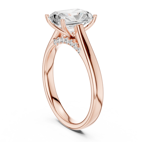 Load image 1 in gallery view. radiant-14k rose gold|radiant-18k rose gold
