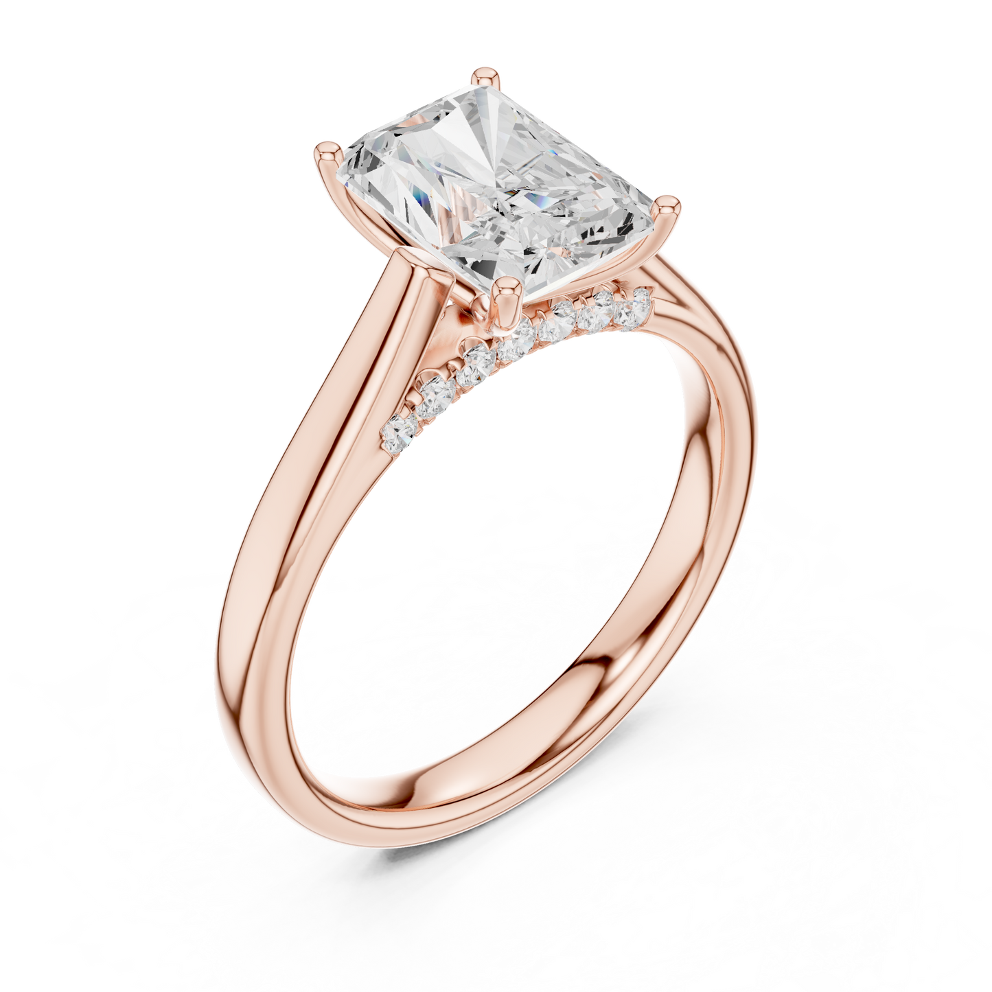 radiant-14k rose gold|radiant-18k rose gold