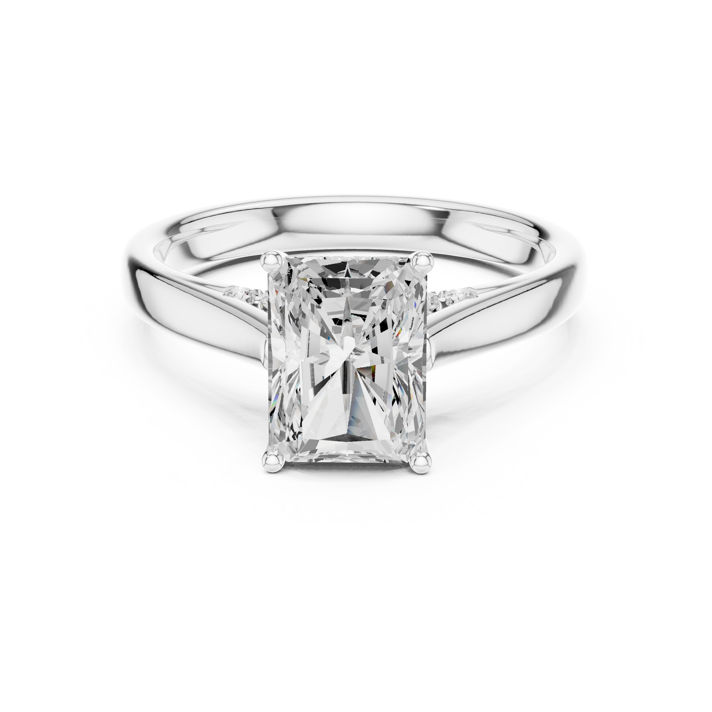 radiant-14k white gold|radiant-18k white gold|radiant-platinum