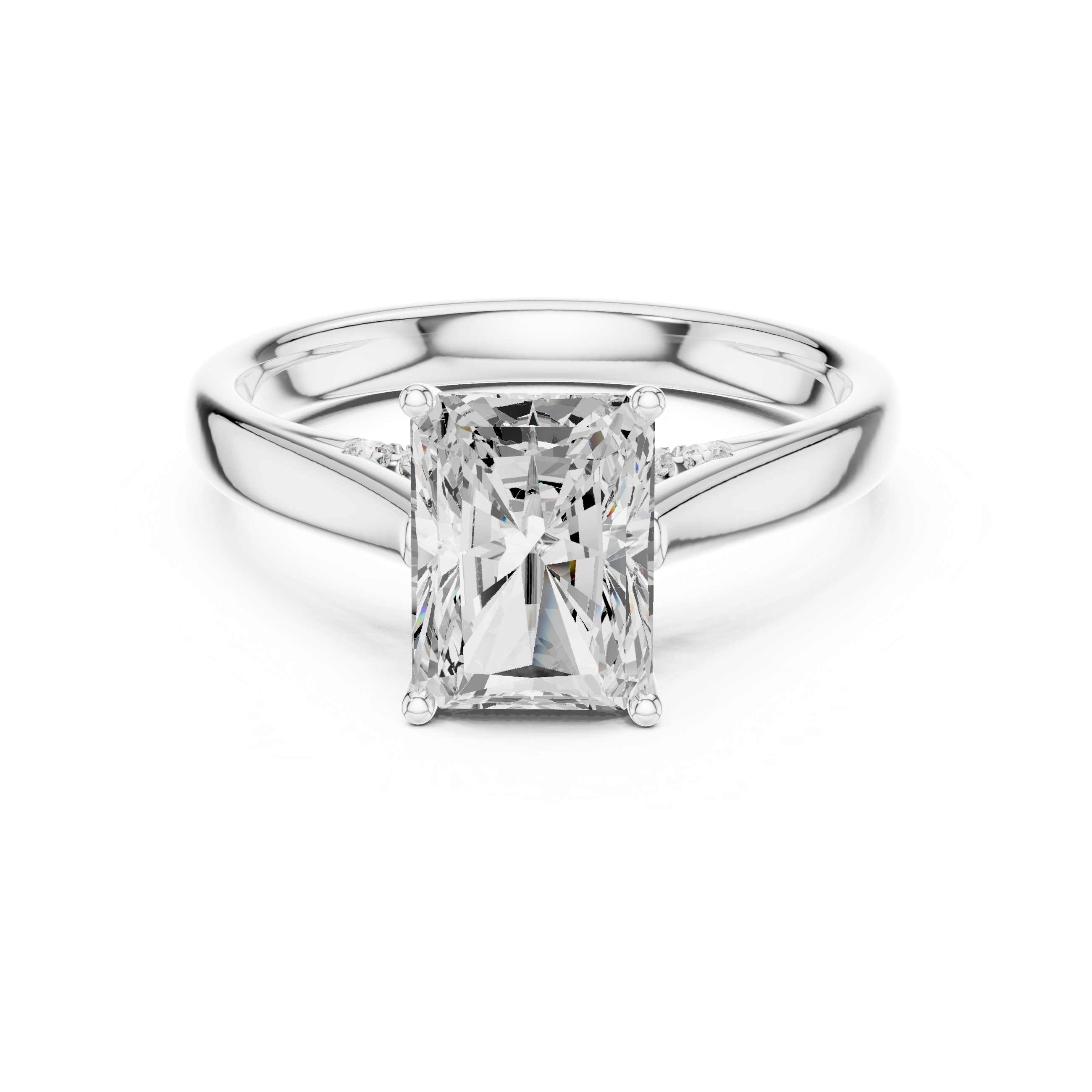 radiant-14k white gold|radiant-18k white gold|radiant-platinum