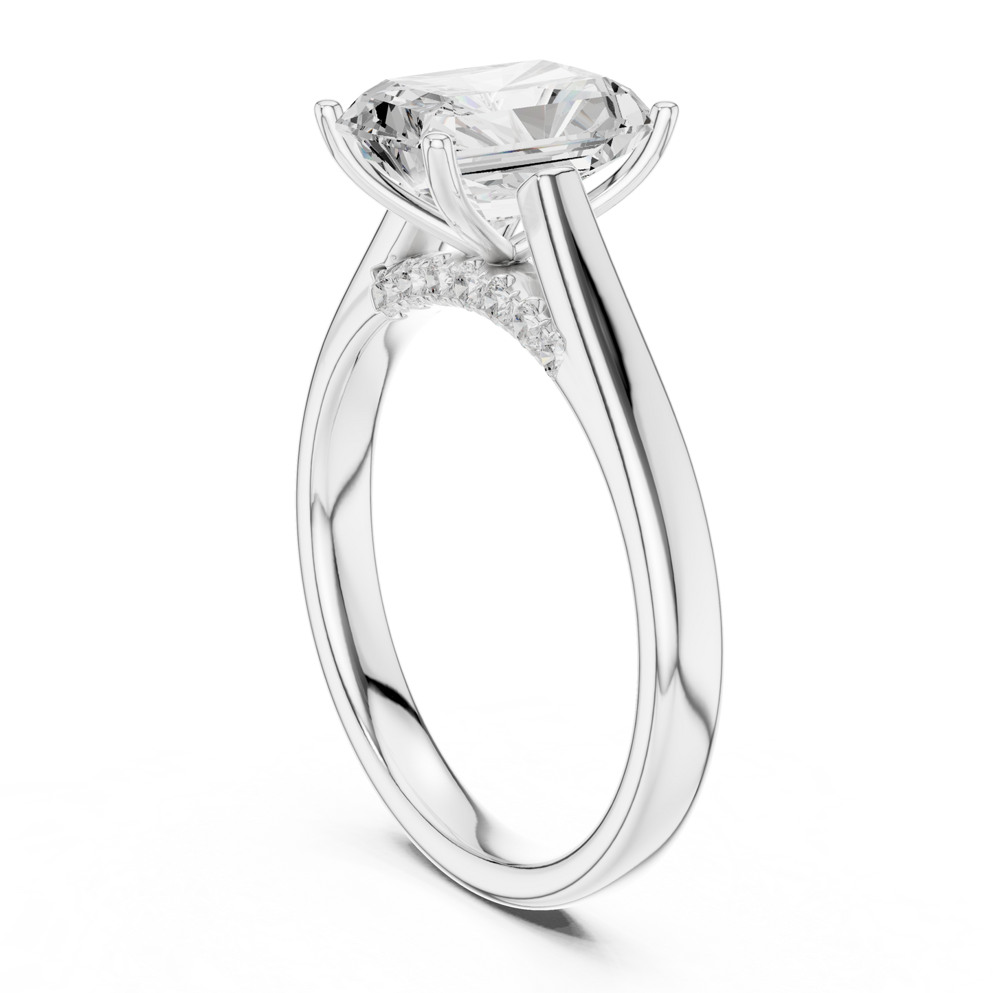 radiant-14k white gold|radiant-18k white gold|radiant-platinum