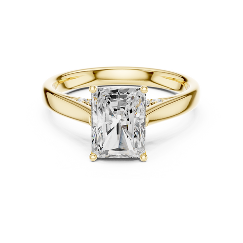 Load image 1 in gallery view. radiant-14k yellow gold|radiant-18k yellow gold