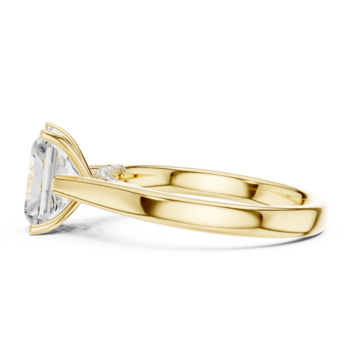 Load image 1 in gallery view. radiant-14k yellow gold|radiant-18k yellow gold