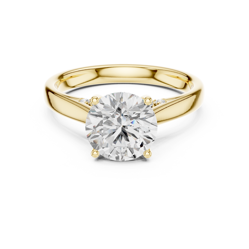 Load image 1 in gallery view. round-14k yellow gold|round-18k yellow gold