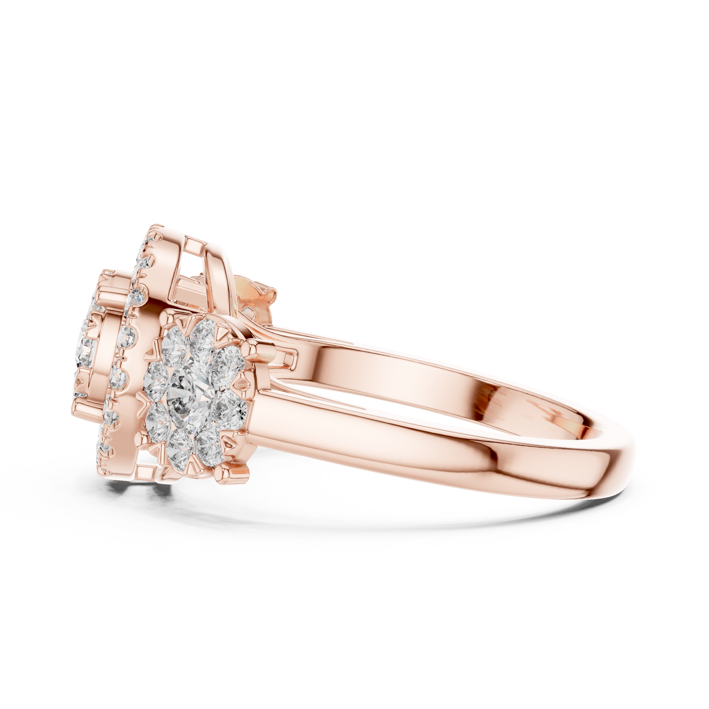 round-14k rose gold|round-18k rose gold