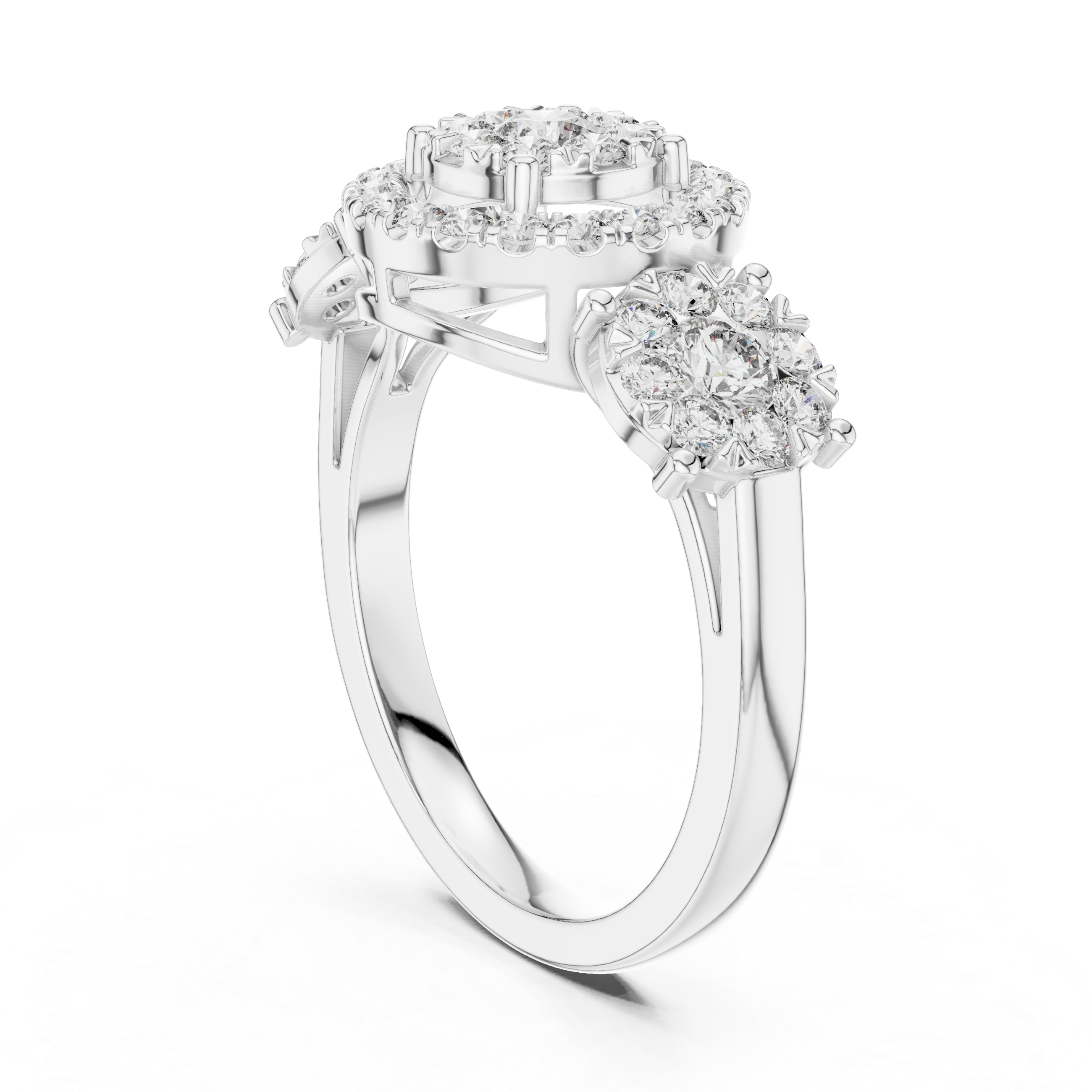 round-14k white gold|round-18k white gold|round-platinum