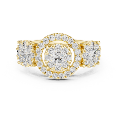 Load image 1 in gallery view. round-14k yellow gold|round-18k yellow gold