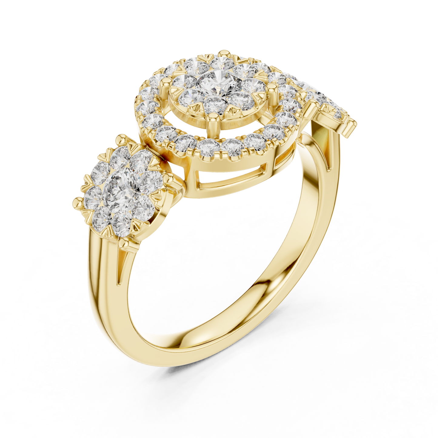 round-14k yellow gold|round-18k yellow gold