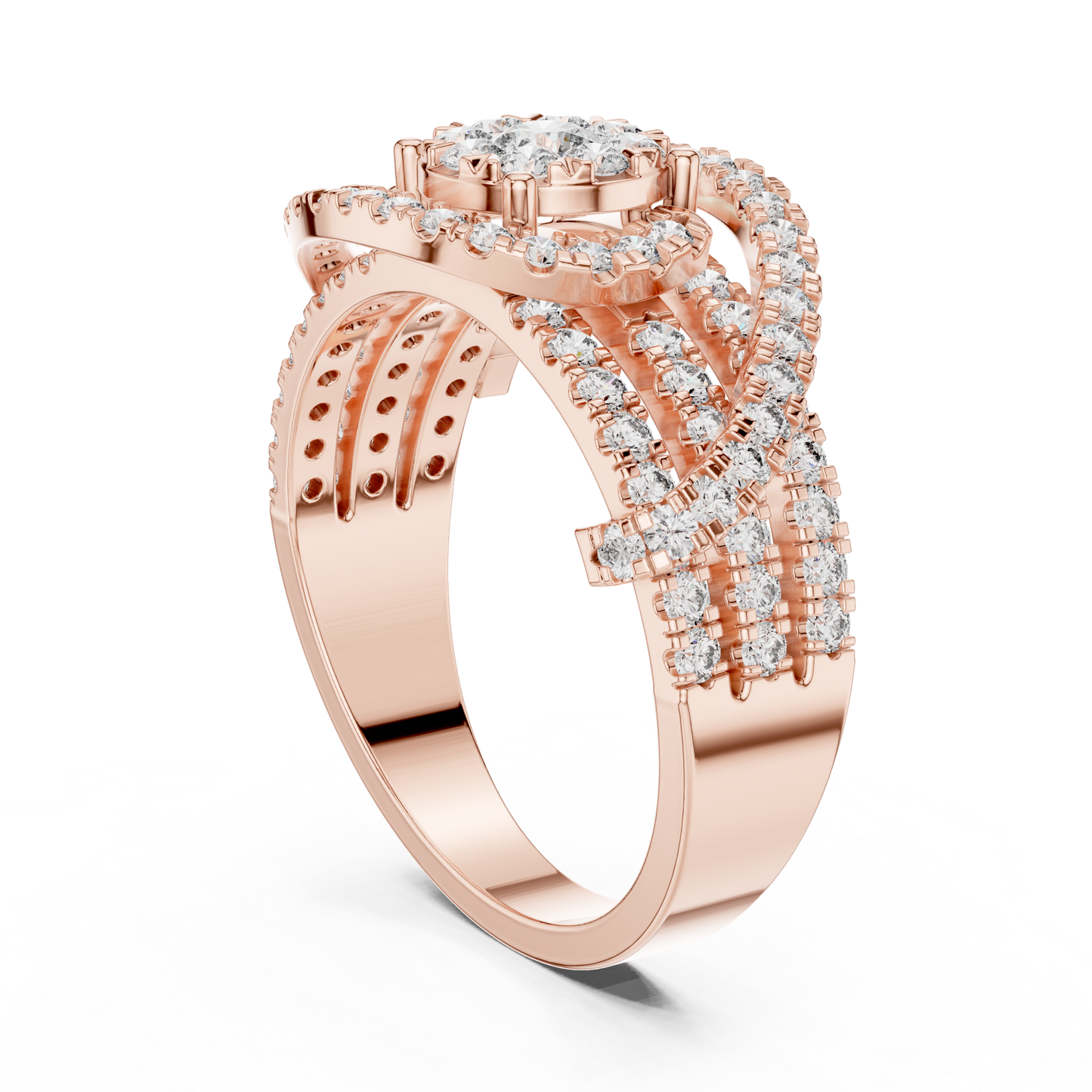 round-14k rose gold|round-18k rose gold