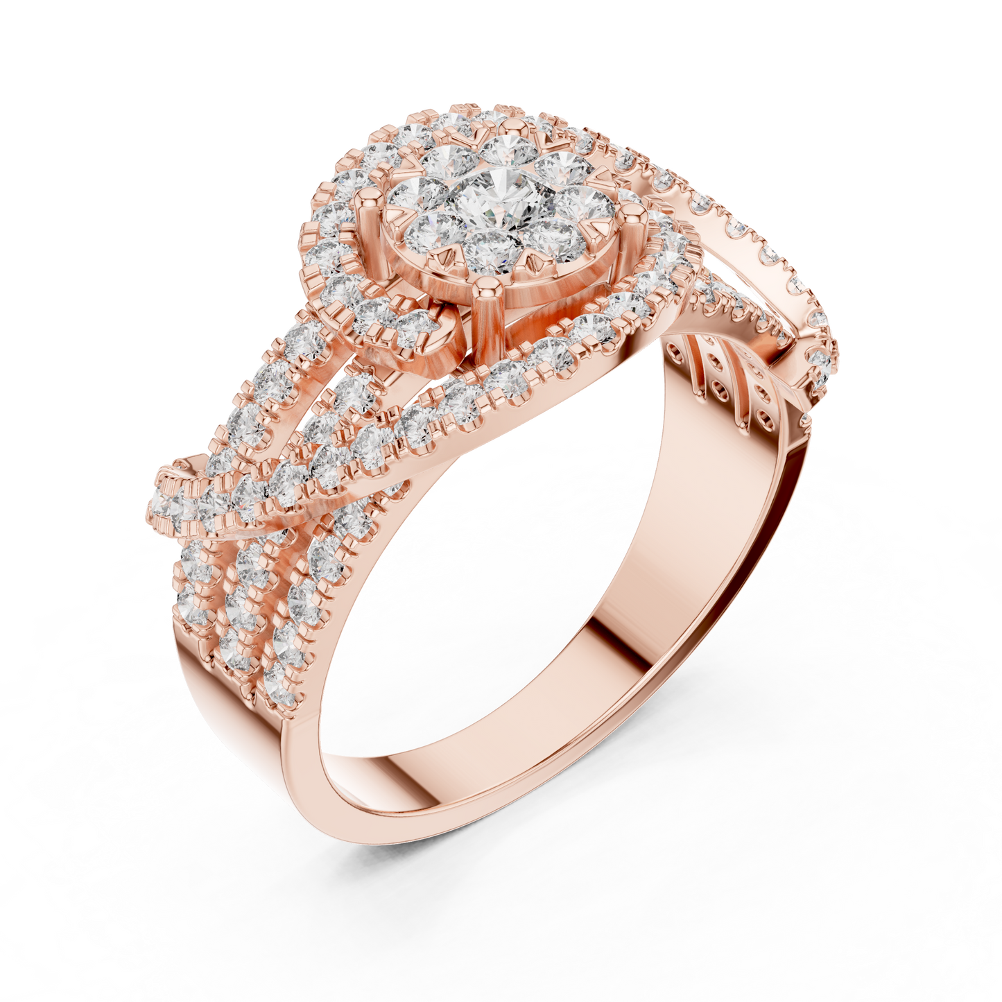 round-14k rose gold|round-18k rose gold