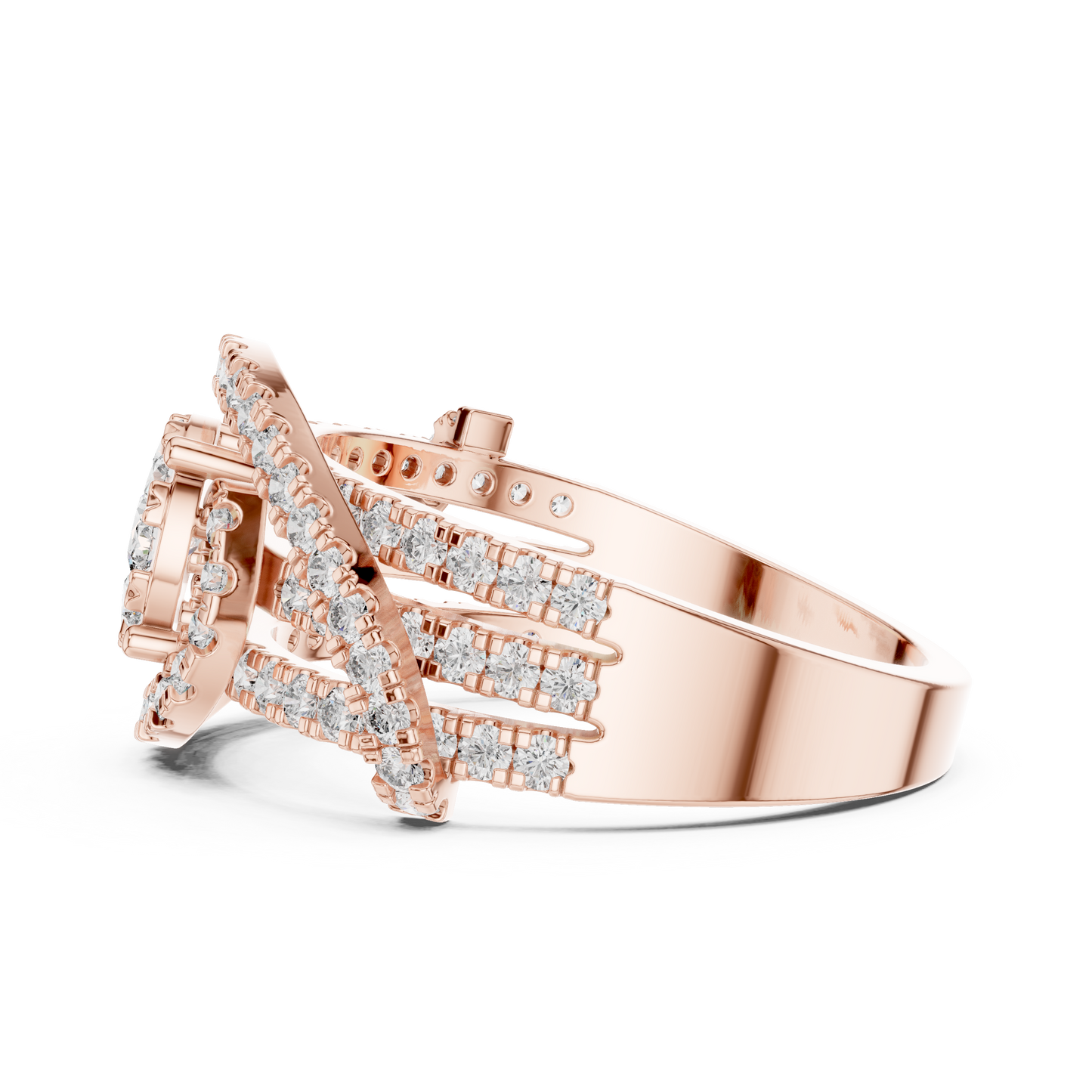 round-14k rose gold|round-18k rose gold
