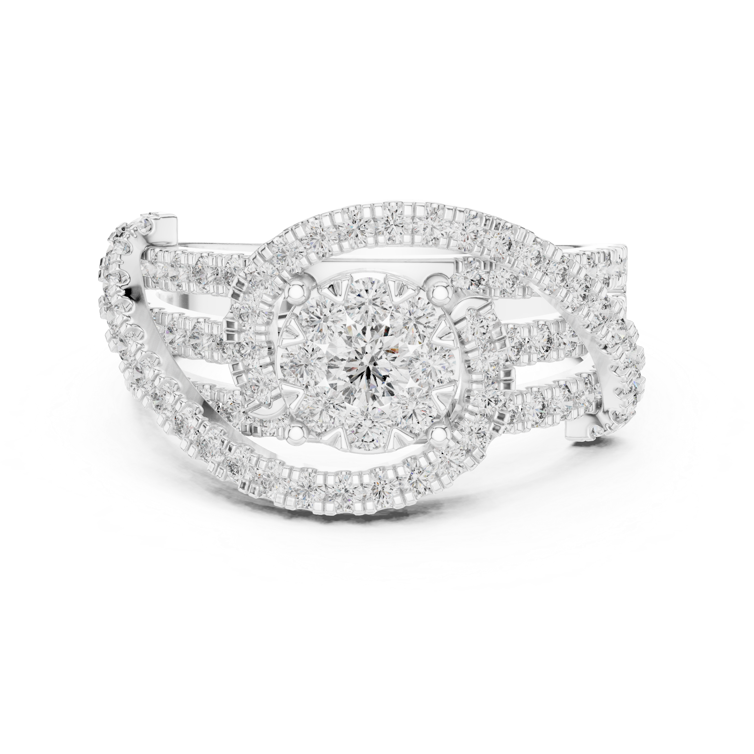 round-14k white gold|round-18k white gold|round-platinum