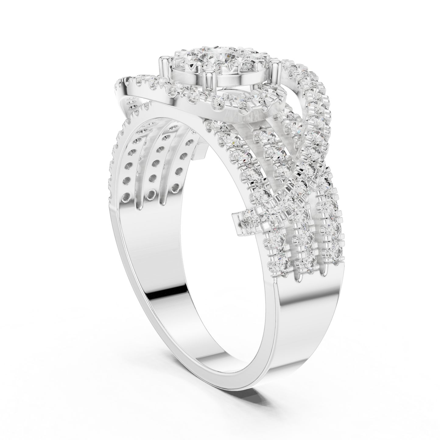 round-14k white gold|round-18k white gold|round-platinum