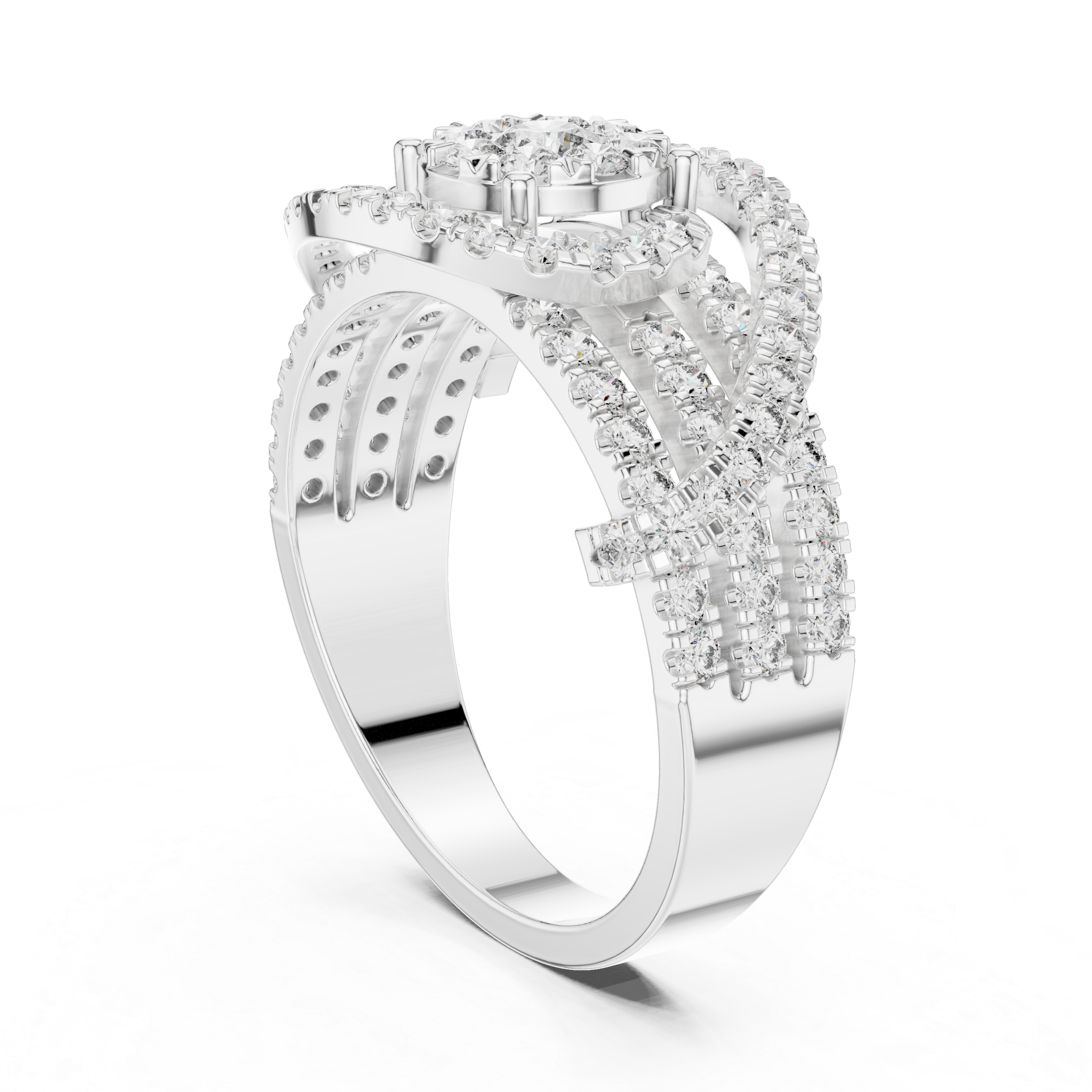 round-14k white gold|round-18k white gold|round-platinum