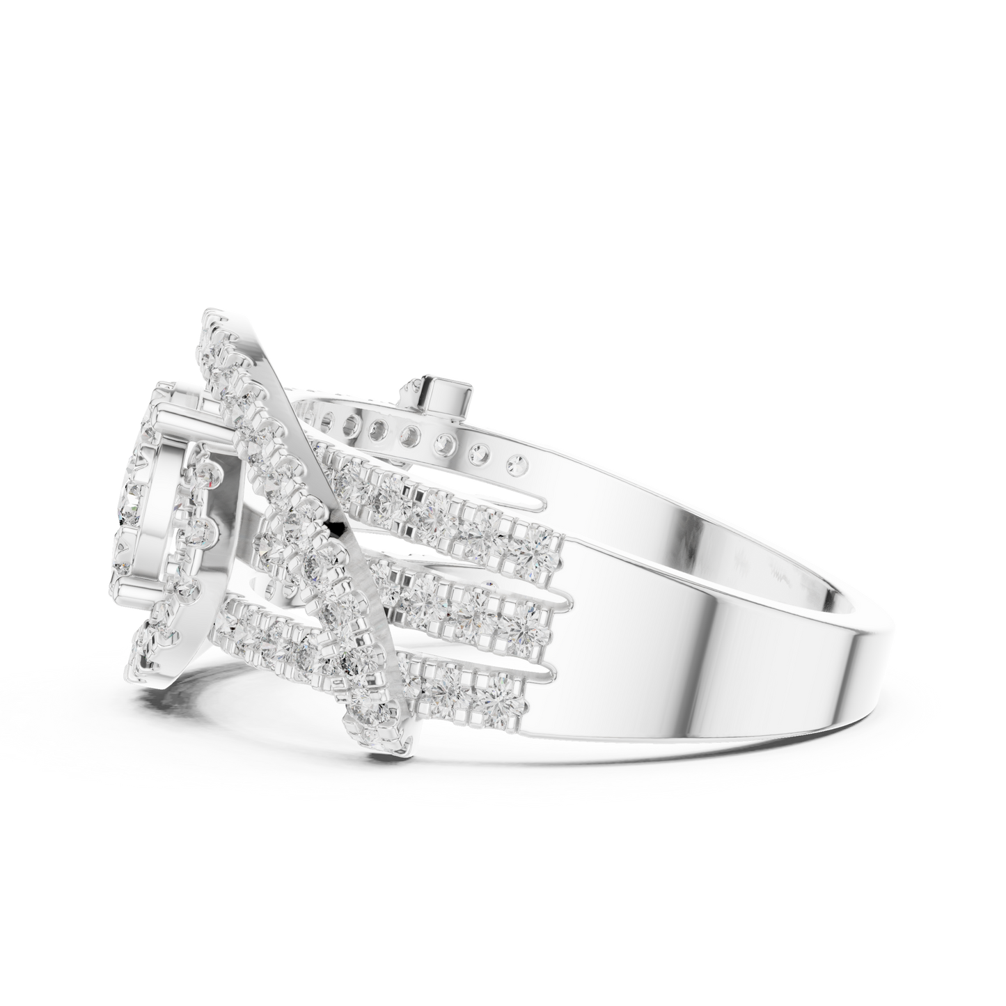 round-14k white gold|round-18k white gold|round-platinum