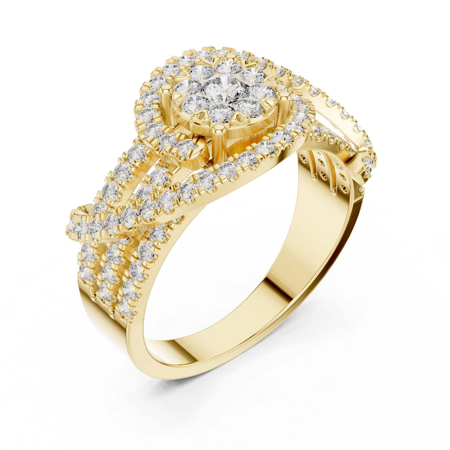round-14k yellow gold|round-18k yellow gold