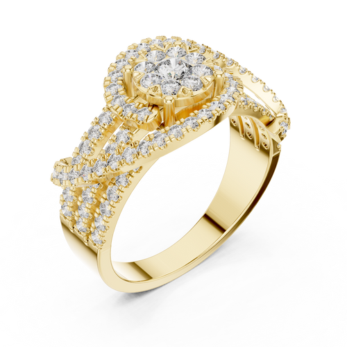 Load image 1 in gallery view. round-14k yellow gold|round-18k yellow gold