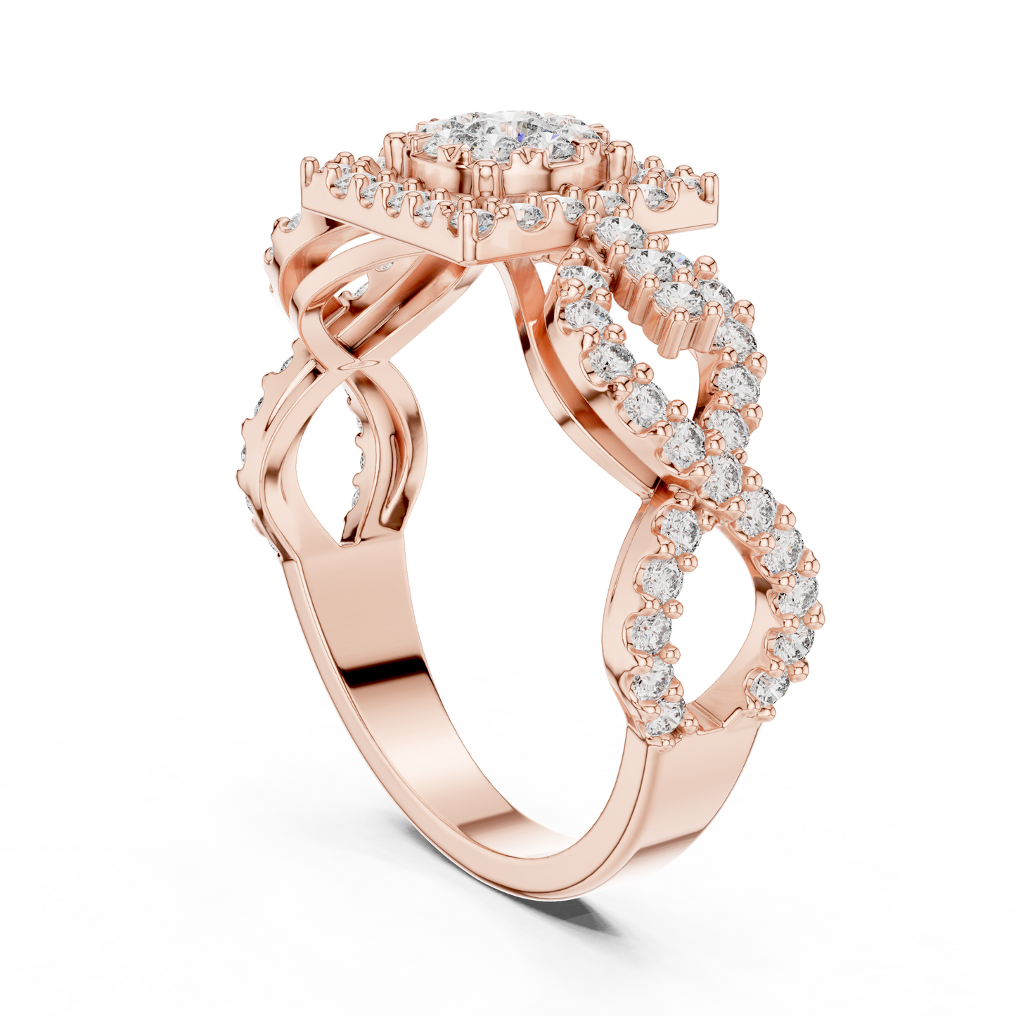 round-14k rose gold|round-18k rose gold