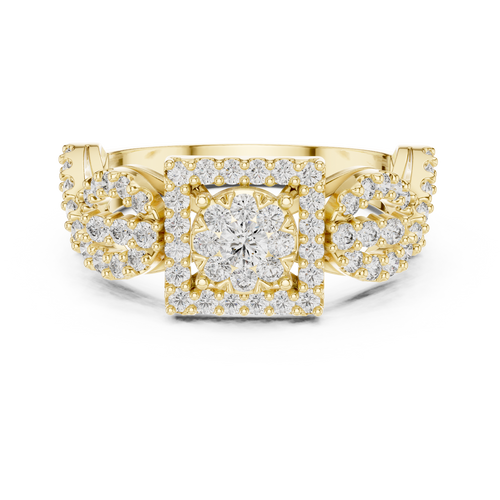 Load image 1 in gallery view. round-14k yellow gold|round-18k yellow gold
