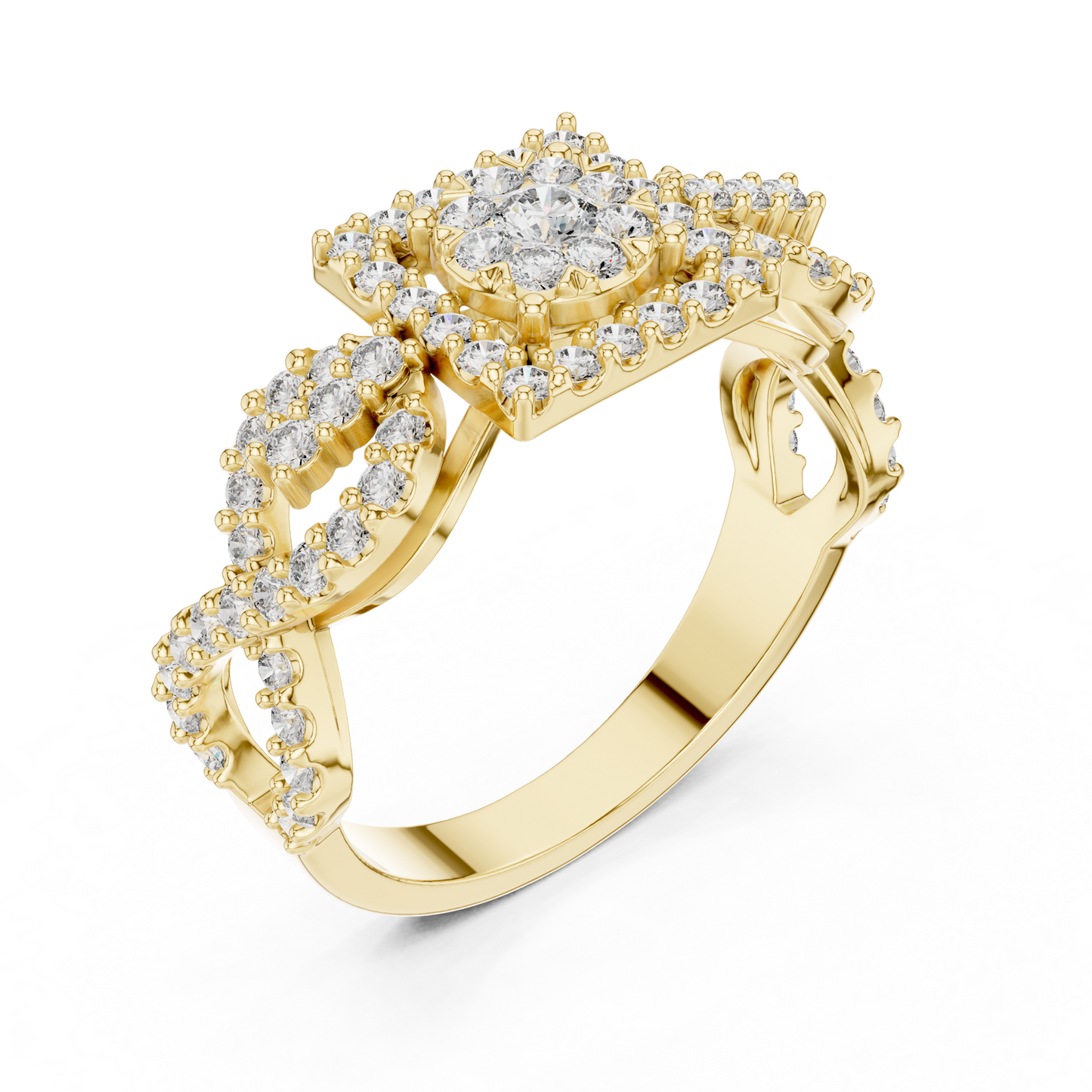 round-14k yellow gold|round-18k yellow gold
