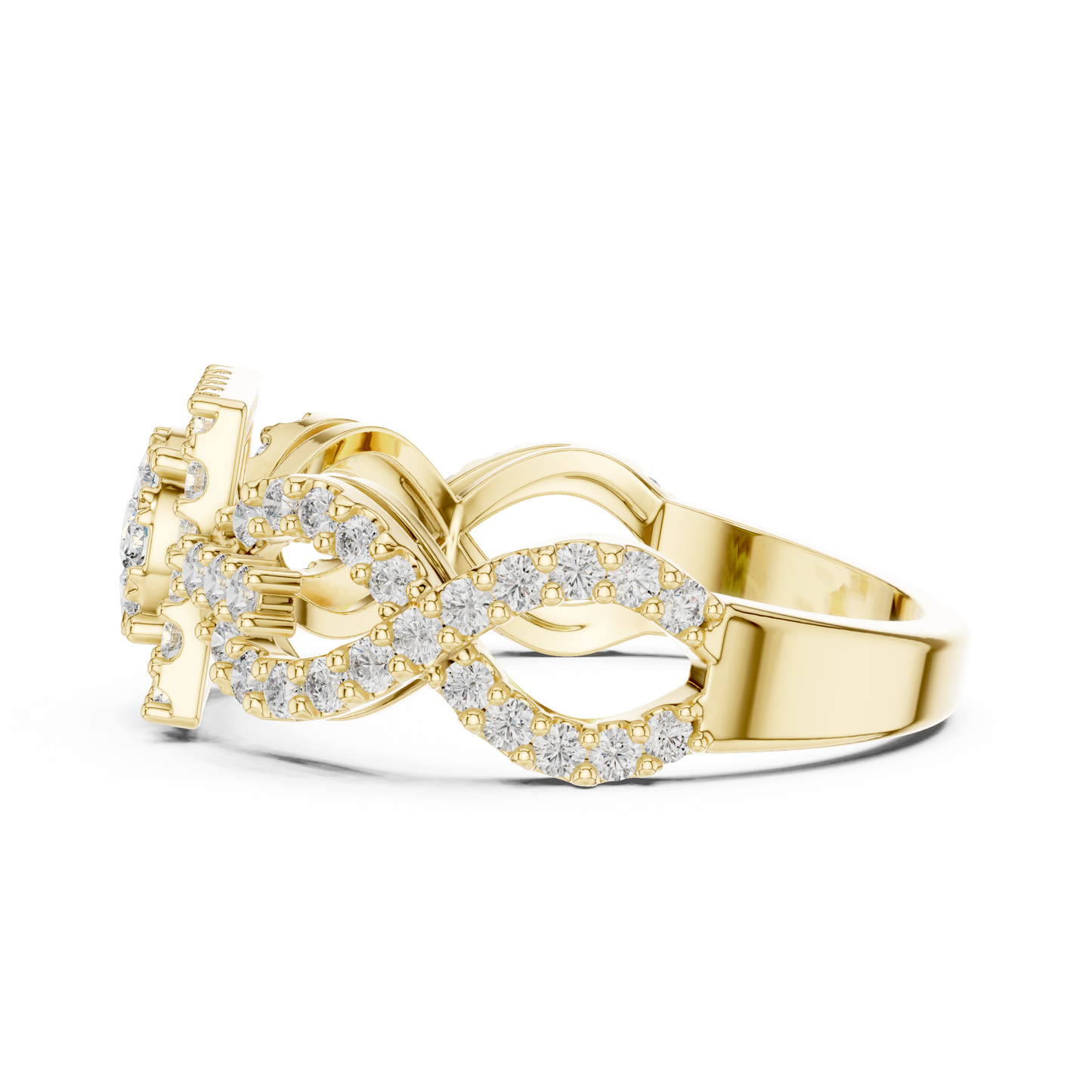 round-14k yellow gold|round-18k yellow gold