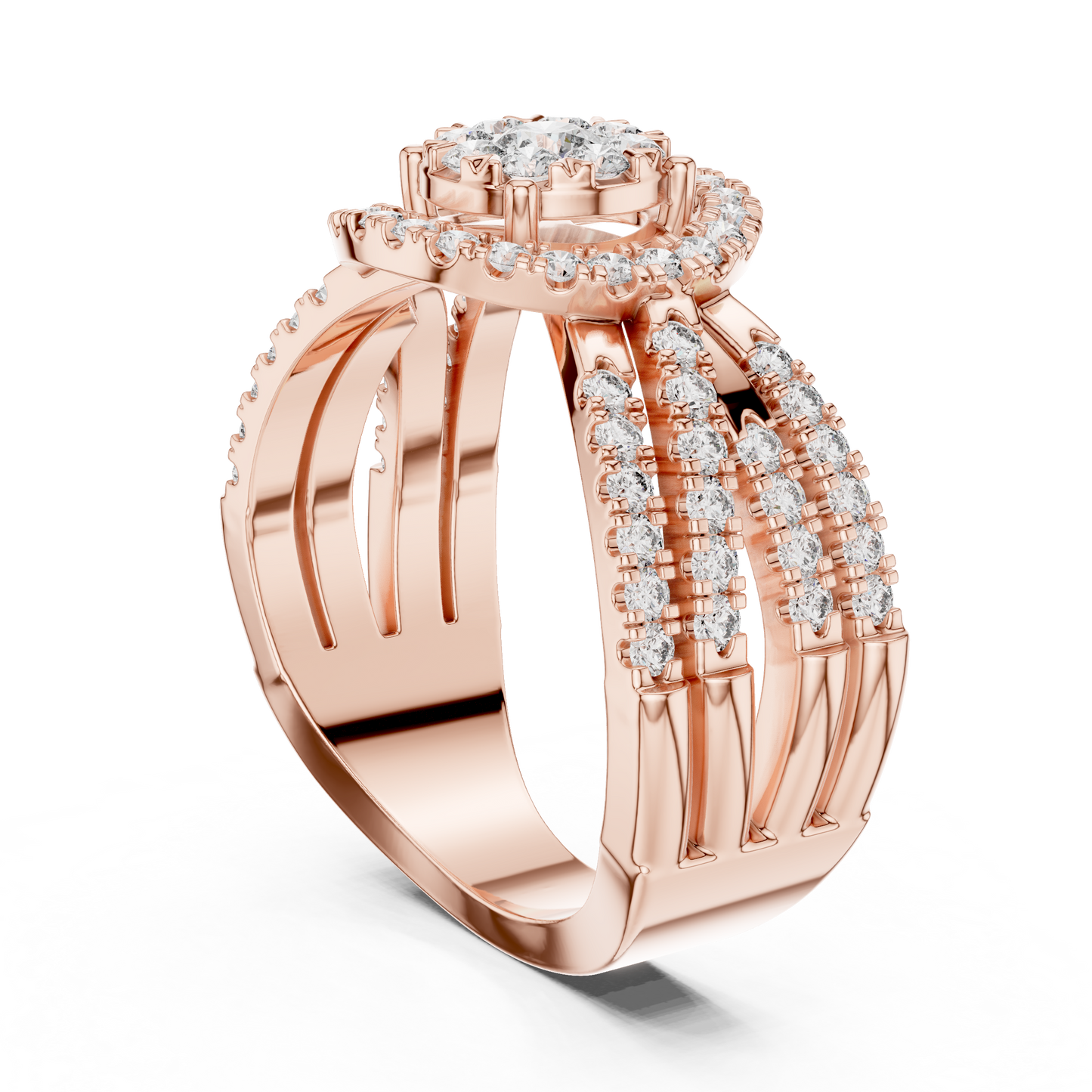 round-14k rose gold|round-18k rose gold