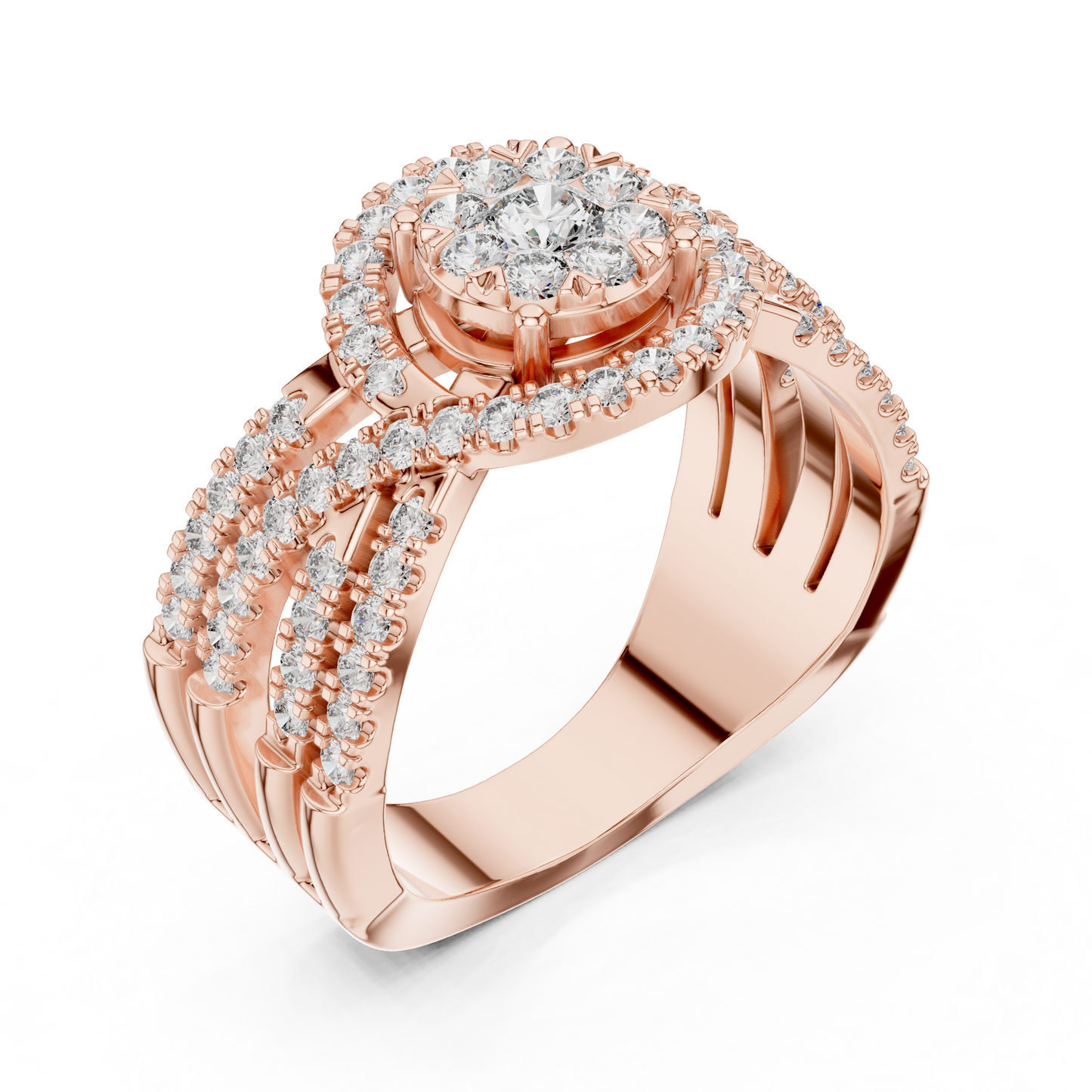 round-14k rose gold|round-18k rose gold