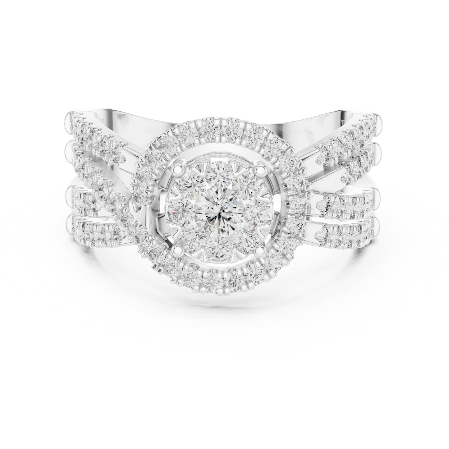round-14k white gold|round-18k white gold|round-platinum