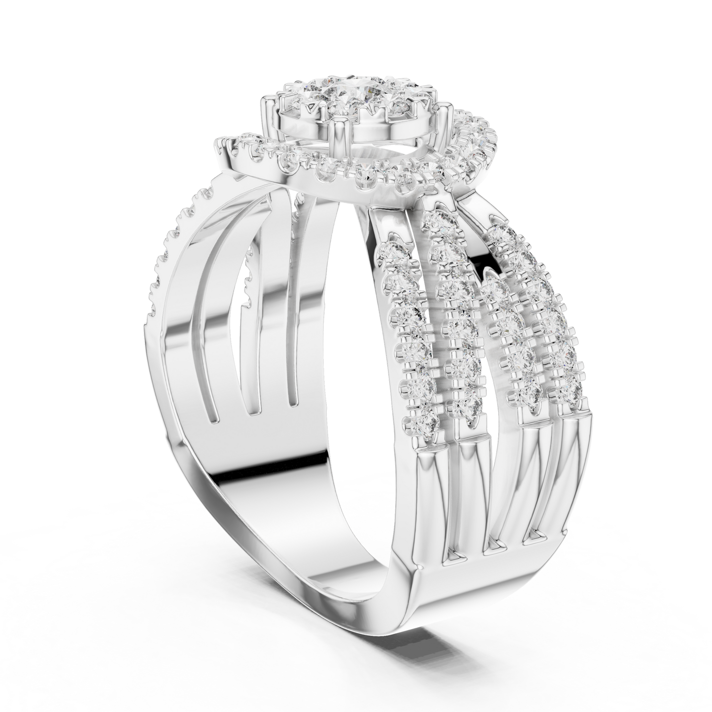 round-14k white gold|round-18k white gold|round-platinum