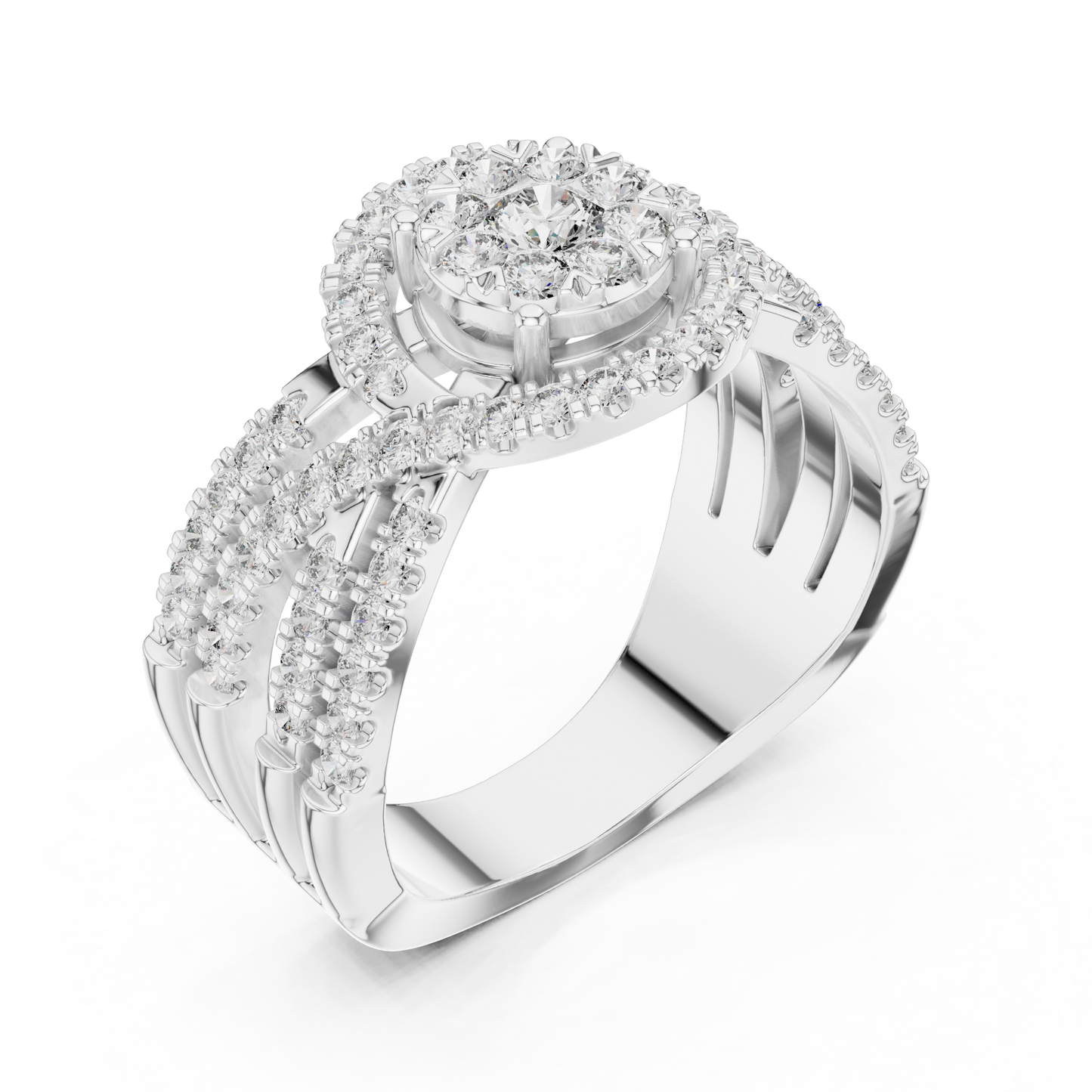 round-14k white gold|round-18k white gold|round-platinum