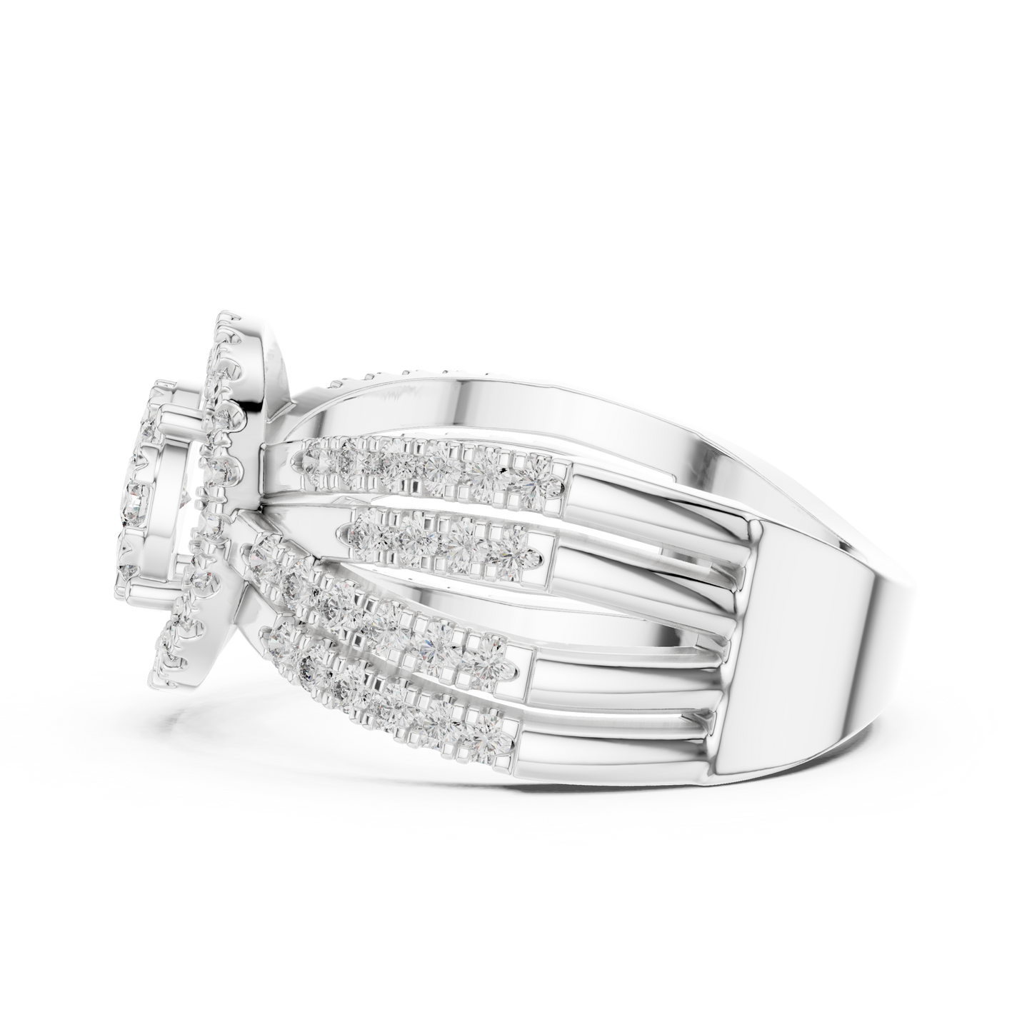 round-14k white gold|round-18k white gold|round-platinum