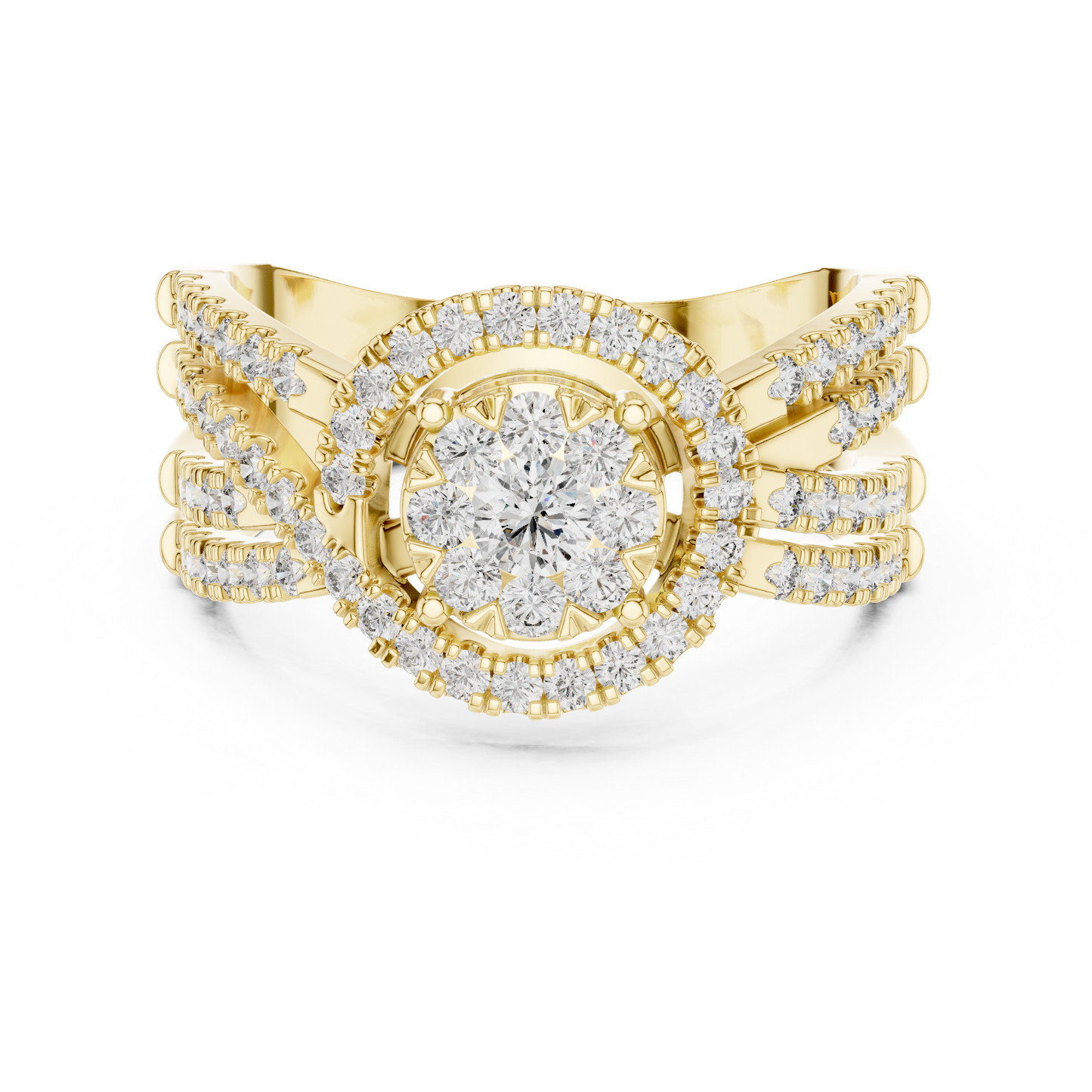 round-14k yellow gold|round-18k yellow gold