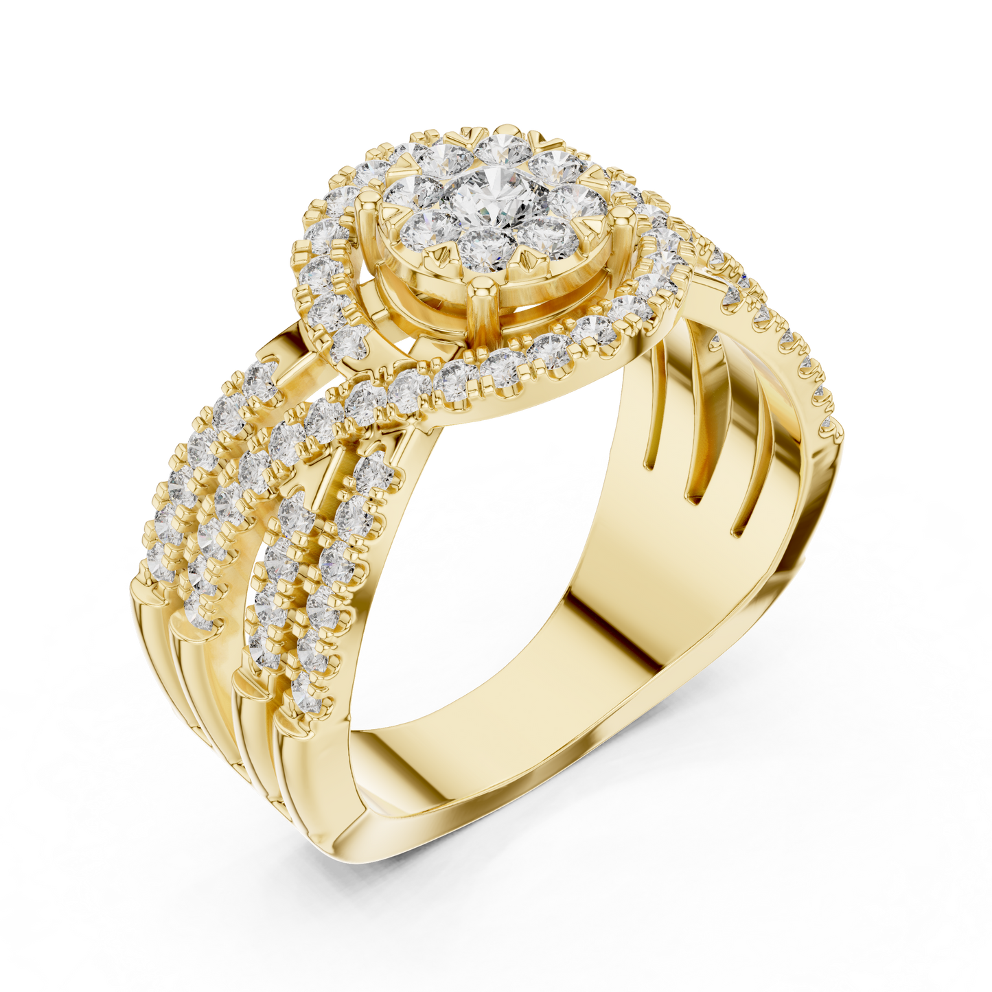 round-14k yellow gold|round-18k yellow gold