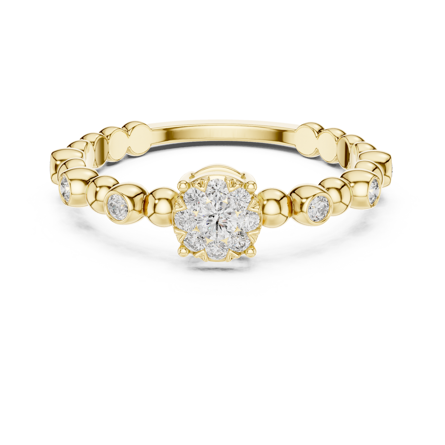 round-14k yellow gold|round-18k yellow gold