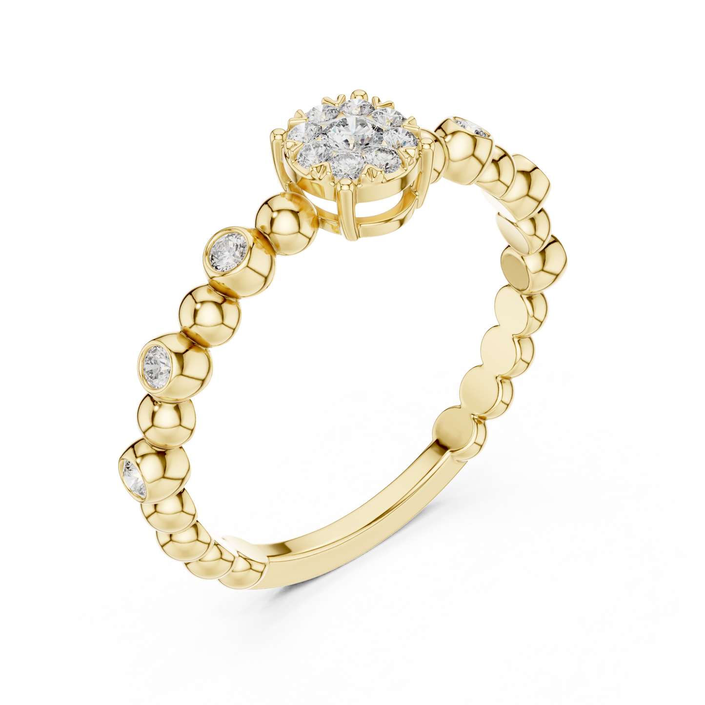 round-14k yellow gold|round-18k yellow gold