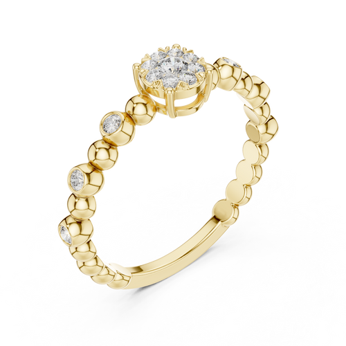 Load image 1 in gallery view. round-14k yellow gold|round-18k yellow gold