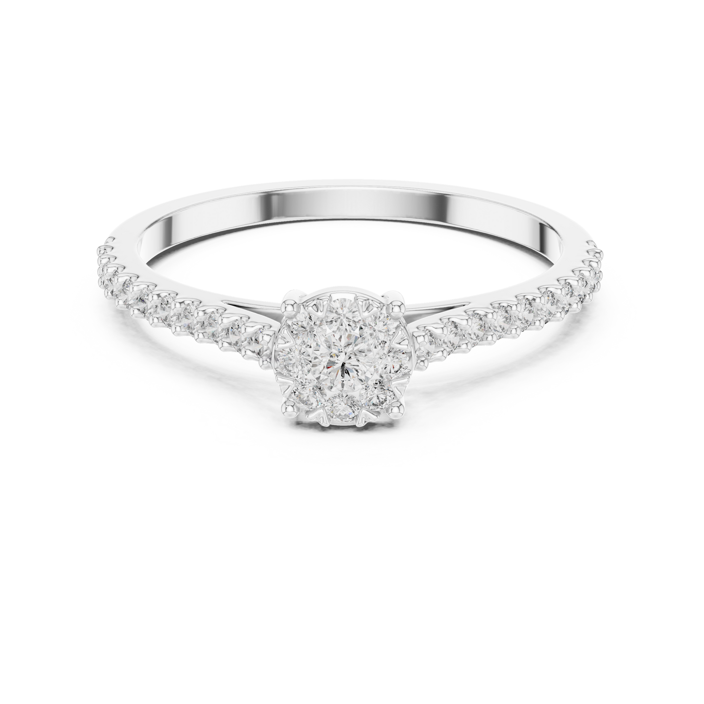 round-14k white gold|round-18k white gold|round-platinum
