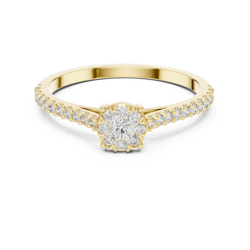 Load image 1 in gallery view. round-14k yellow gold|round-18k yellow gold