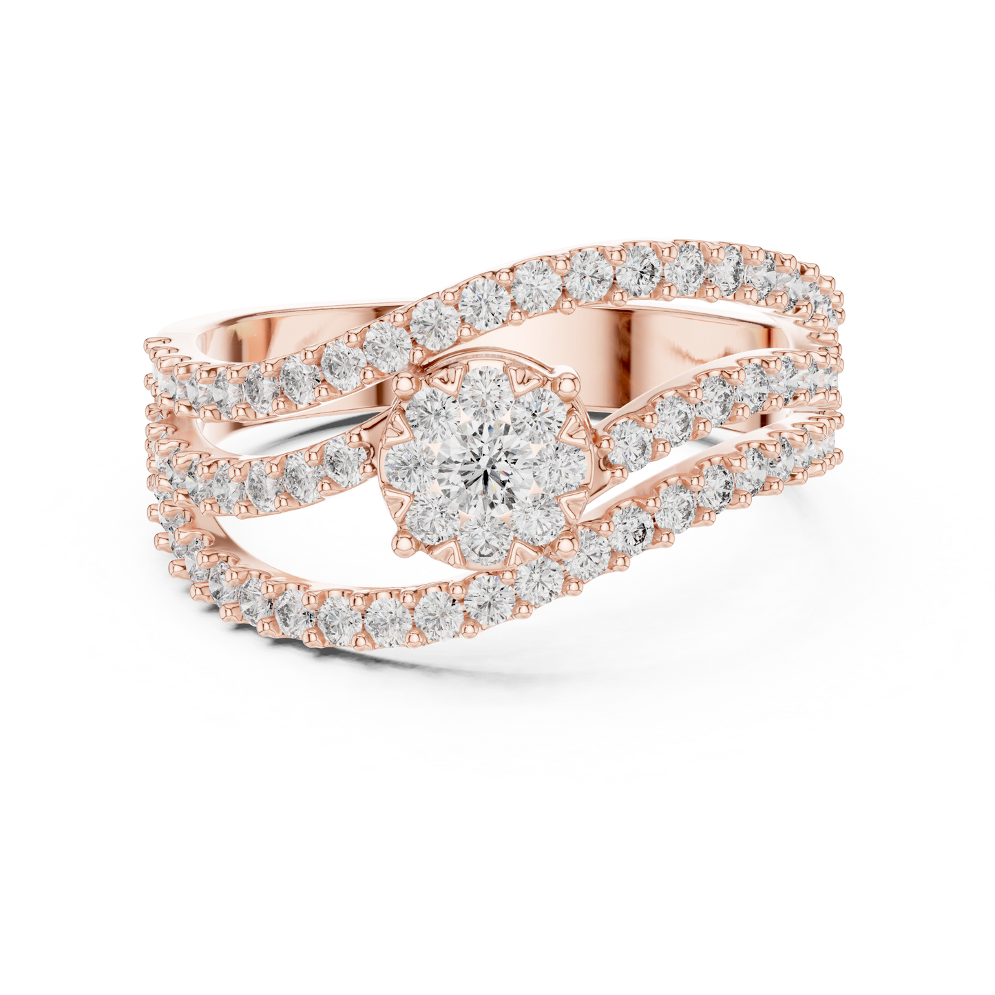 round-14k rose gold|round-18k rose gold