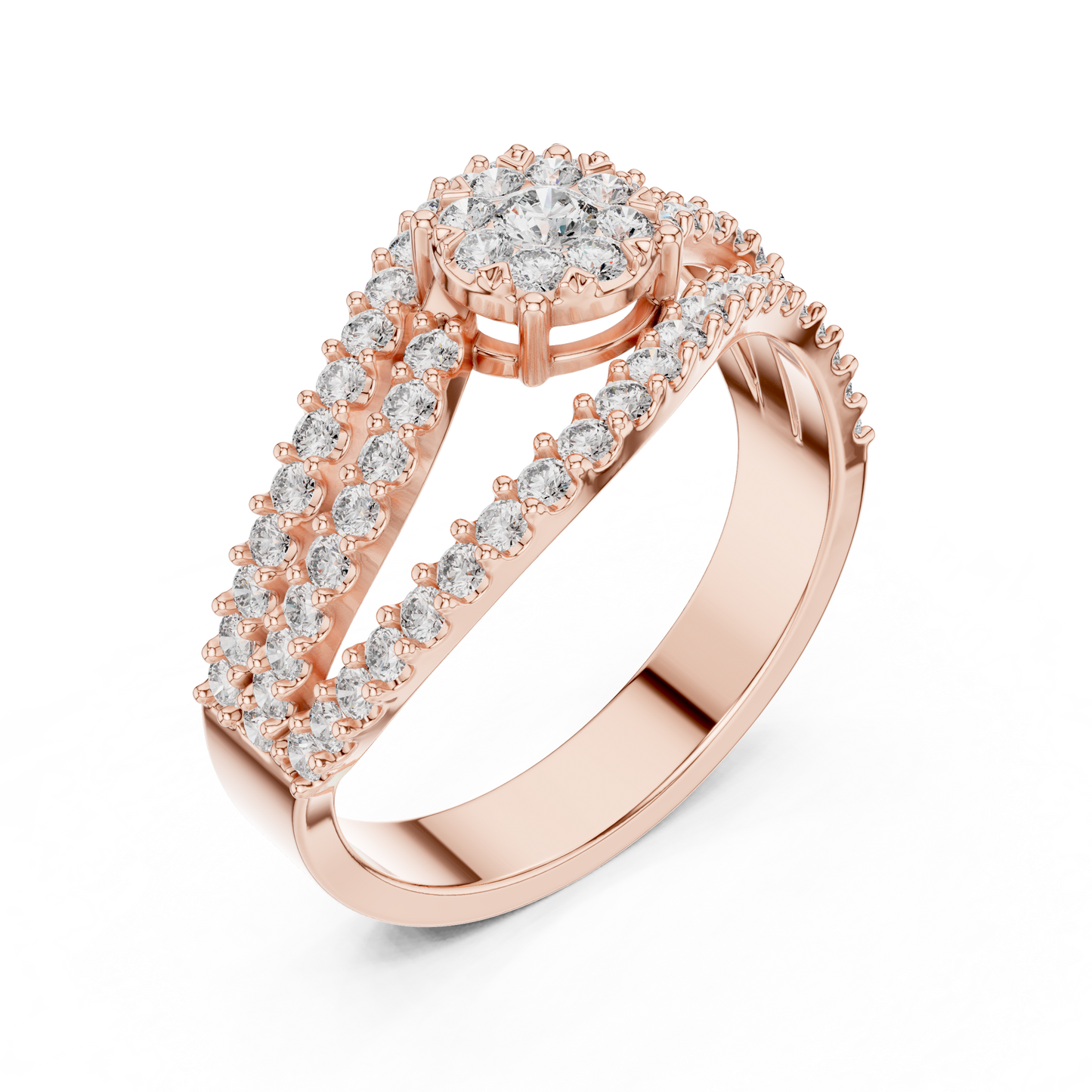 round-14k rose gold|round-18k rose gold