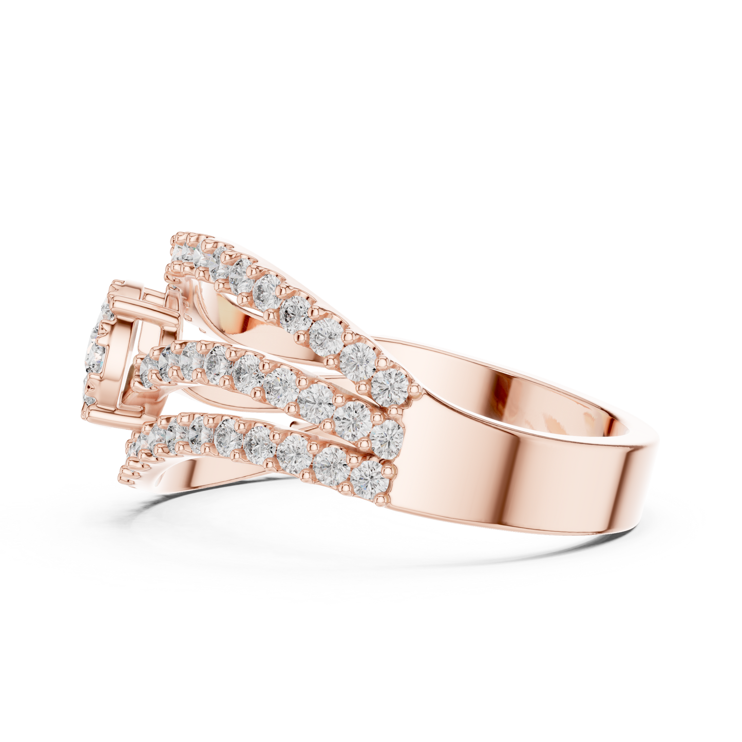 round-14k rose gold|round-18k rose gold