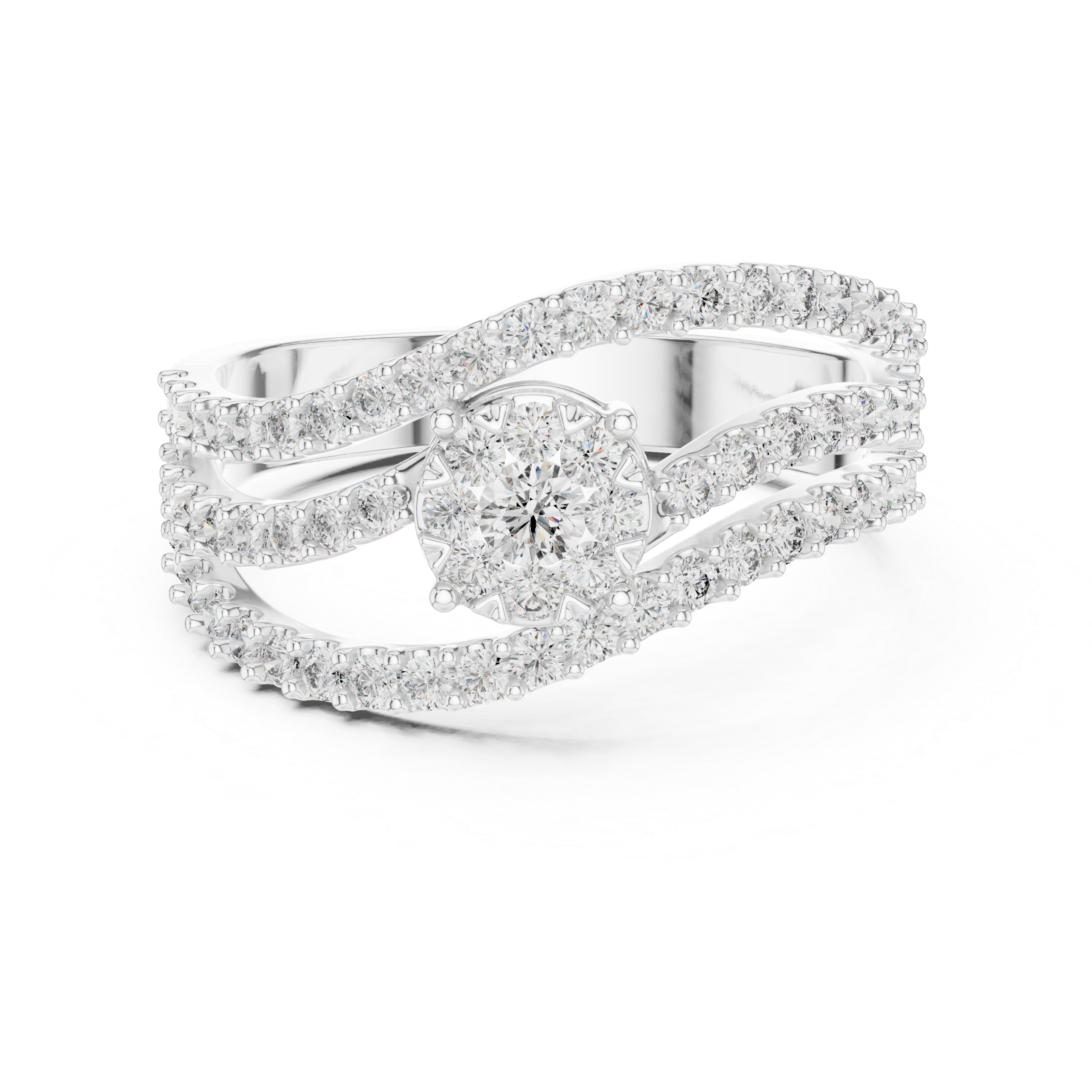 round-14k white gold|round-18k white gold|round-platinum